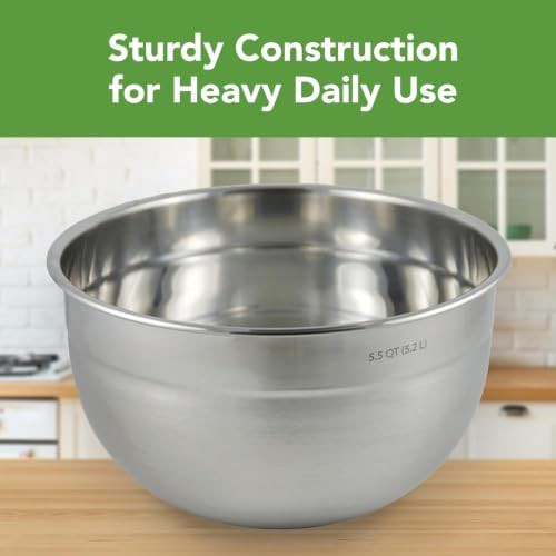 Medium three quart nesting metal bowl — photo 5