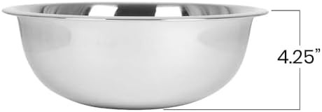 Extra heavy stainless steel mixing bowl — photo 5