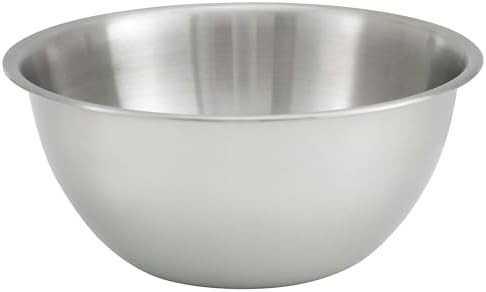 Winco medium 3 quart deep mixing bowl