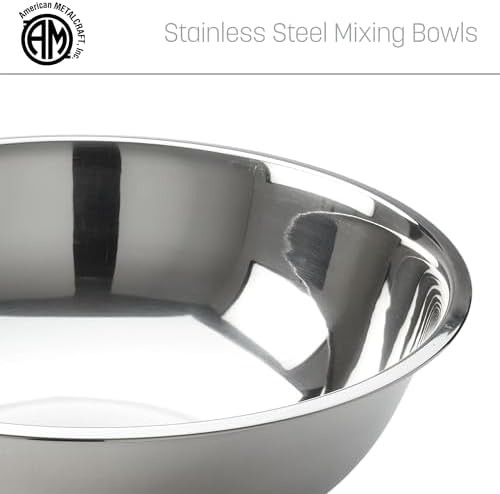 Wide rim eight quart metal bowl — photo 5
