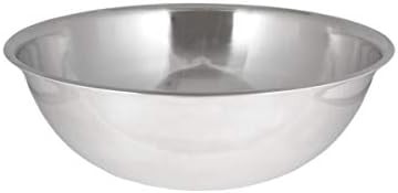 Large 30 Quart Stainless Steel Mixing Bowl