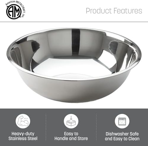 Two quart stainless steel mixing bowl — photo 3