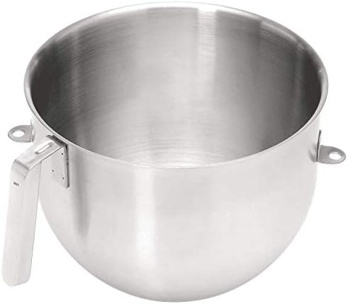 Eight quart stainless steel bowl with handle