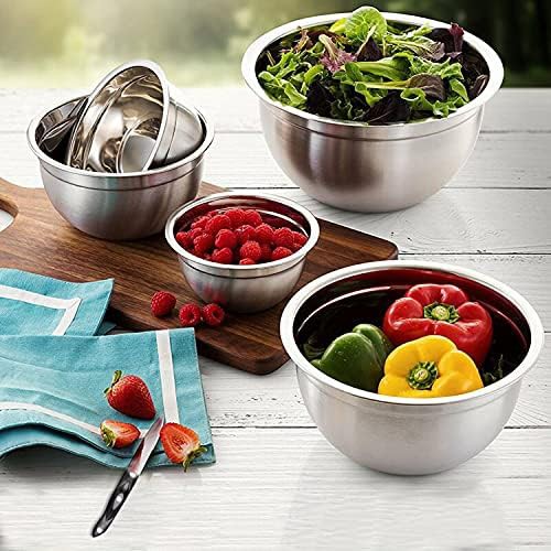 Stainless Steel Mixing Bowl with Pour Spout — photo 5
