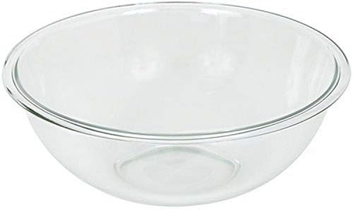 Microwave Safe Four Quart Glass Mixing Bowl
