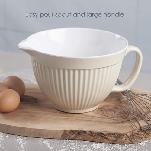 Cream mixing bowl and batter jug — photo 3