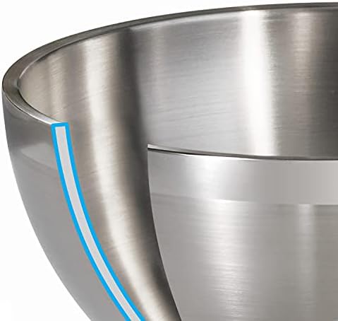 Double wall stainless steel nesting bowls — photo 4