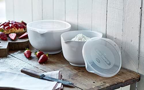 White Rosti Margrethe mixing bowl set with lids — photo 3