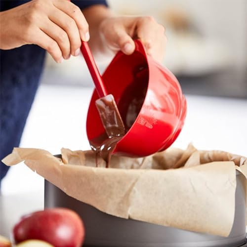 Red Rosti Margrethe mixing bowl set with lids — photo 3
