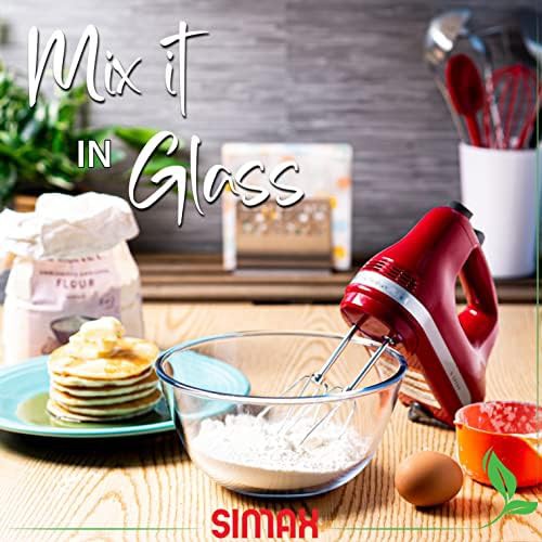 Clear glass modern baking bowl — photo 4