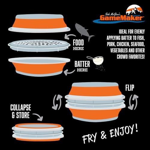 Collapsible Plastic Breading Shaker Bowl — photo 5
