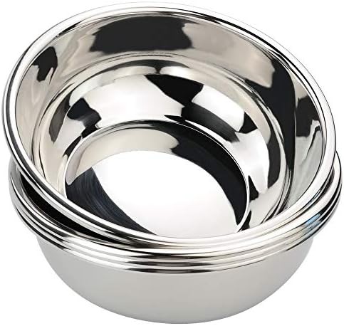 Stainless Steel Salad and Serving Bowls