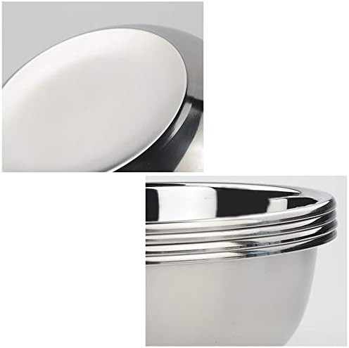 Stainless Steel Salad and Serving Bowls — photo 5