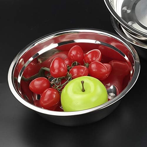 Stainless steel small prep mixing bowls set — photo 5