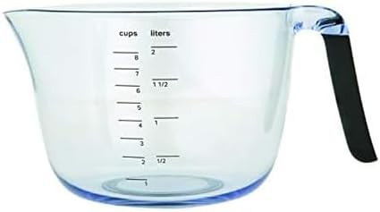 Onyx black plastic batter bowl with spout