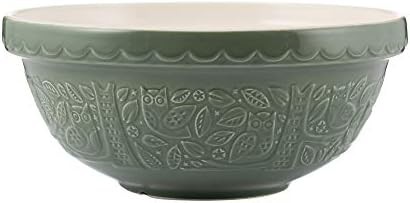 Owl Embossed In the Forest Mixing Bowl