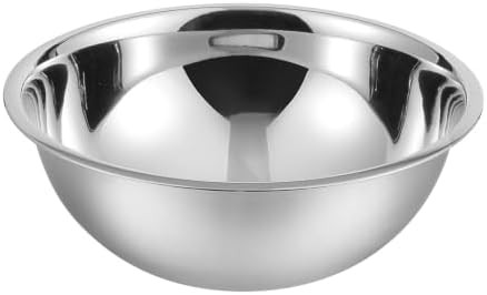 Extra large thirteen quart stainless steel bowl