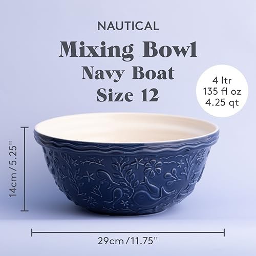 Nautical Collection Large Ceramic Mixing Bowl — photo 4