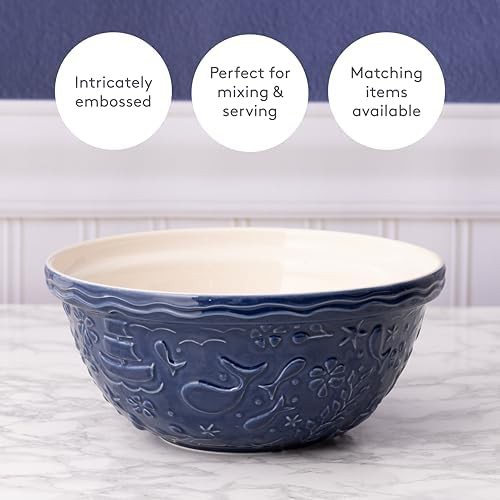 Nautical Collection Large Ceramic Mixing Bowl — photo 5