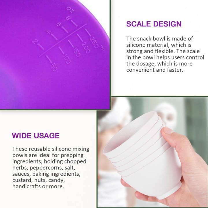 Pink Silicone Bowls for Melting Chocolate — photo 4