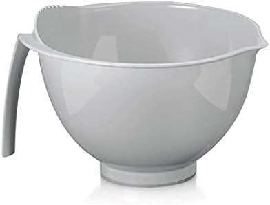 Grey Plastic Mixing Bowl 3 Liters