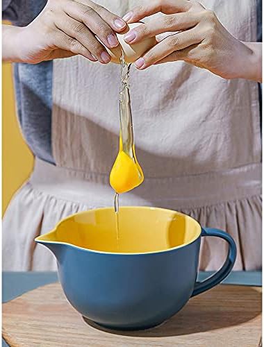 Contrast color kitchen ceramic mixing bowl — photo 3
