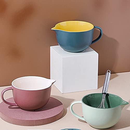 Contrast color kitchen ceramic mixing bowl — photo 5