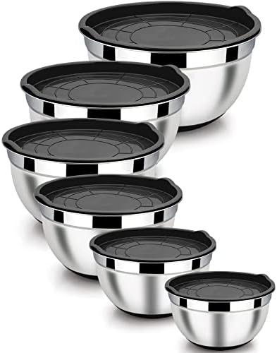 Stainless Steel Meal Prep Nesting Bowls