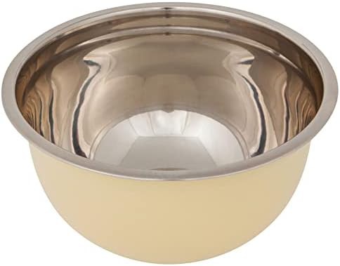 Sunrise yellow matte coated steel bowls — photo 5