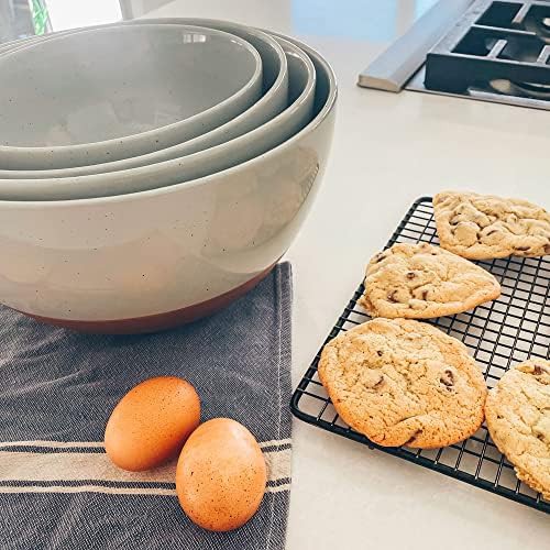 Grey ceramic oven safe mixing bowls — photo 5