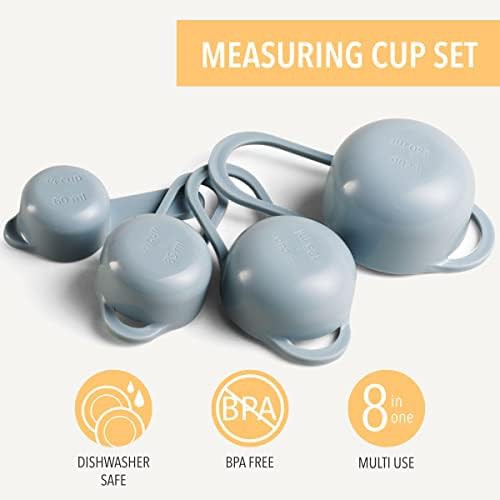 Nesting meal prep set with colander — photo 4