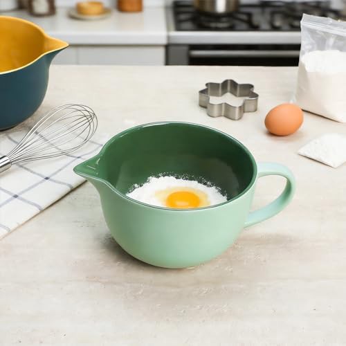 Solid color kitchen ceramic bowl — photo 4