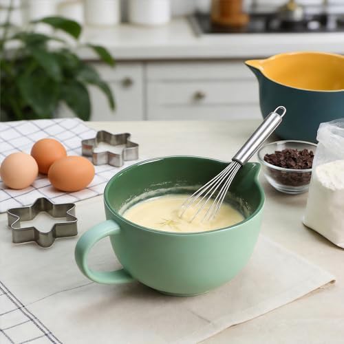 Solid color kitchen ceramic bowl — photo 5