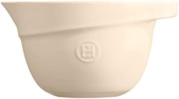 Large clay ceramic oven safe mixing bowl — photo 2
