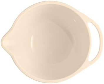 Large clay ceramic oven safe mixing bowl — photo 3
