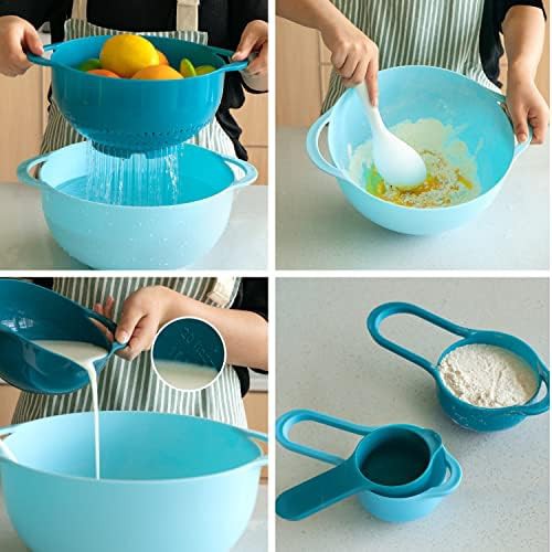 Plastic camping mixing bowl and gadget set — photo 5