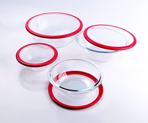 Glass salad and oven bowl set — photo 3