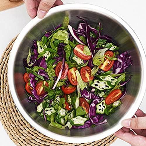 Stainless steel prep bowl with spoon rest — photo 4