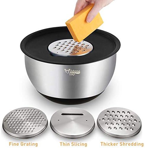 Mixing Bowls with Graters and Baking Sheets — photo 3