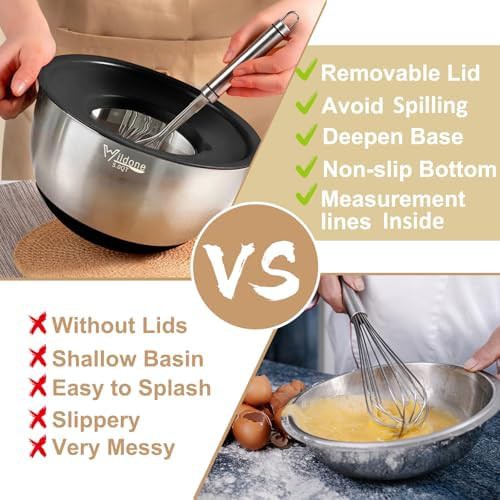 Stainless Steel Nesting Bowls for Meal Prep — photo 3