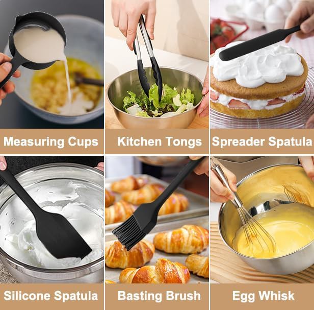 Stainless Steel Nesting Bowls for Meal Prep — photo 4