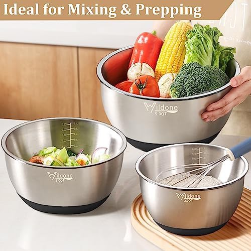 Stainless Steel Nesting Bowls for Meal Prep — photo 5