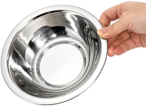 Small stainless steel bowls with flat base — photo 4