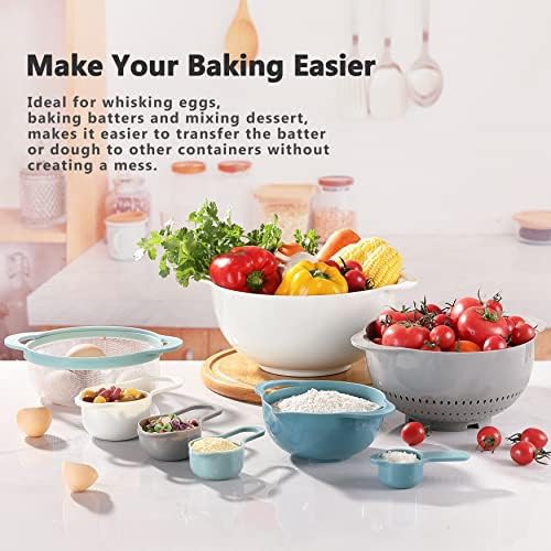 Plastic Nesting Baking Set with Colander — photo 4