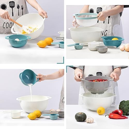 Thirteen piece plastic nesting bowl set — photo 4
