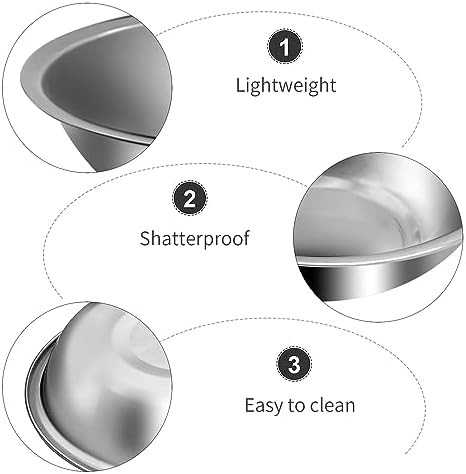 Small stainless steel prep bowls 10-pack — photo 4