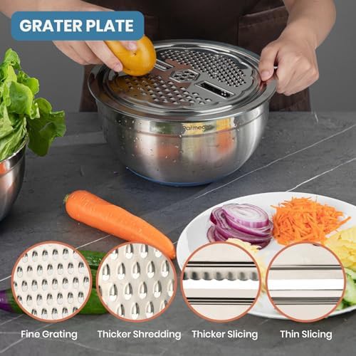 Multifunctional Silicone Base Salad Bowls — photo 5