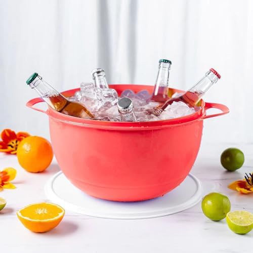 Chili red mega mixing bowl 10L — photo 3