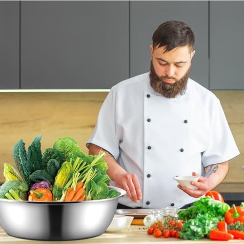 Large 26 Quart Stainless Steel Commercial Bowls — photo 4