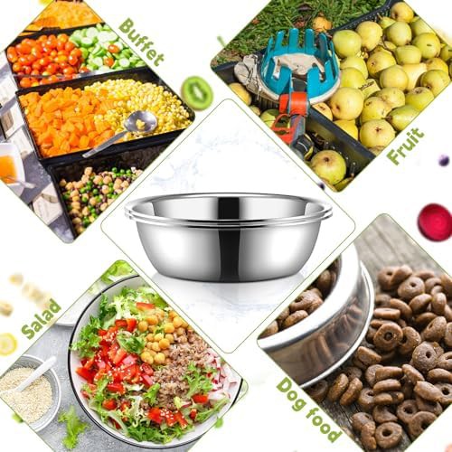 Large 26 Quart Stainless Steel Commercial Bowls — photo 5